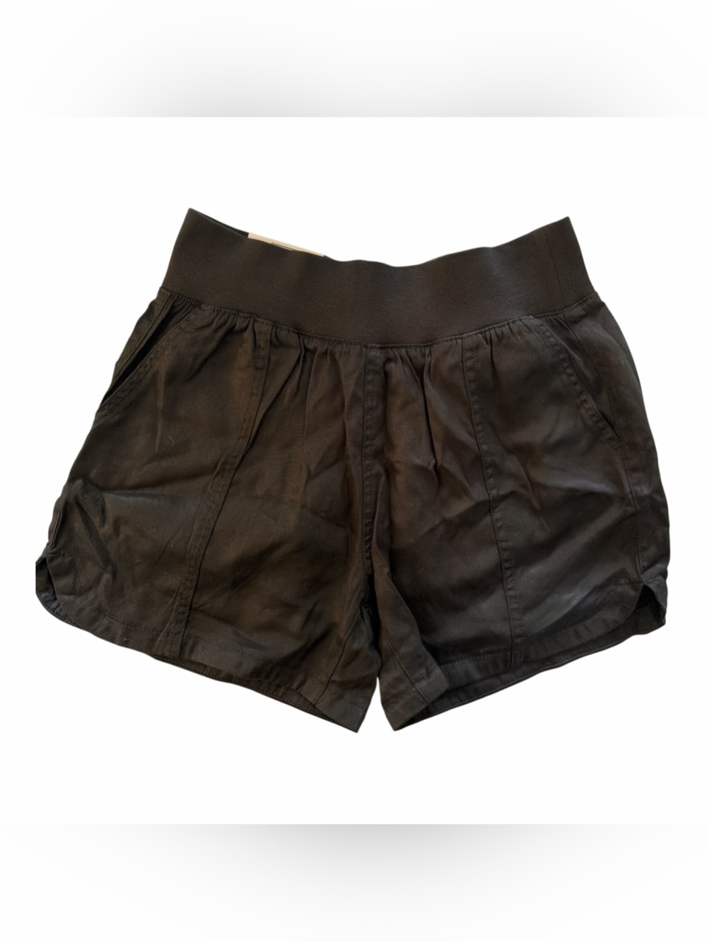 Member’s Mark Women's Black Elastic-Waist Casual Shorts NWT